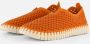 ILSE JACOBSEN Instappers Dames Tulip3275 Maat: 39 Materiaal: Textiel Kleur: Oranje - Thumbnail 3