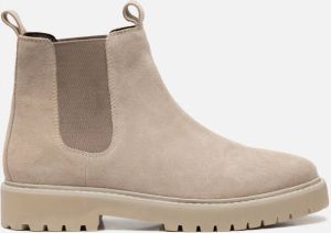 Invinci Chelsea boots Taupe Suede 382502 Heren