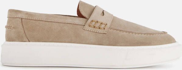 Invinci Instappers beige Suede