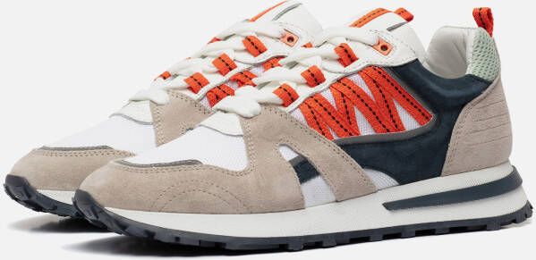 Invinci Sneakers wit Suede