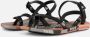 Ipanema Fashion Sandal sandalen zwart roze Meisjes Rubber Meerkleurig 25 26 - Thumbnail 2