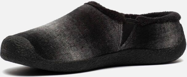 Keen Pantoffels zwart Textiel