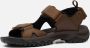 Keen Targhee III Heren Wandelsandalen Bison Mulch Bruin Leer K1022423 - Thumbnail 2