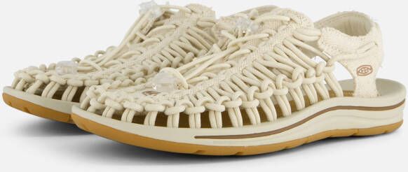 Keen Uneek Dames Sandalen White Cap Cornstalk
