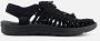 Keen Uneek Dames Sandalen Black Black Zwart Polyester K1014099 - Thumbnail 3