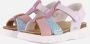 BunniesJR 225424-771 Meisjes Platte Sandalen Paars Imitatieleer Klittenband - Thumbnail 3