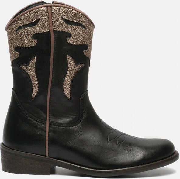 Kipling Feres cowboylaarsjes zwart - Schoenen.nl