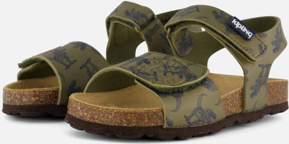 Kipling GIGANTO 2 jongens sandalen groene jongens sandalen