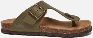 Kipling Juan 4 Sandalen groen Leer Heren