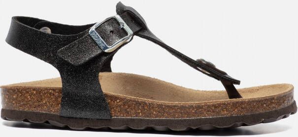 Kipling Maria 1 Gy sandalen zwart - Schoenen.nl