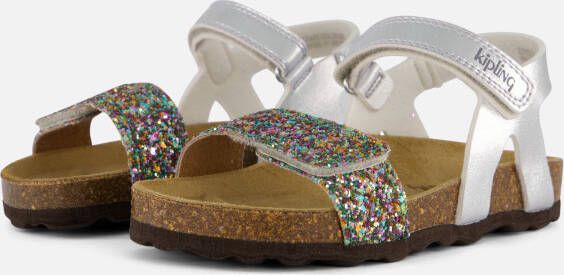 Kipling Marjorie 3 Sandalen zilver Leer