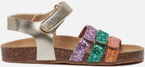 Kipling Maya Sandalen goud Leer