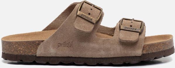 Kipling Medina Sandalen taupe Leer Heren