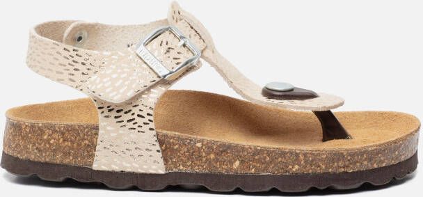 Kipling Pepita sandalen goud