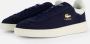 LACOSTE Lage Sneakers Heren Baseshot Premium Maat: 45 Materiaal: Nubuck Kleur: Blauw - Thumbnail 2