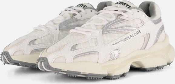 Lacoste L003 Evo 2K24 Sneakers wit Textiel
