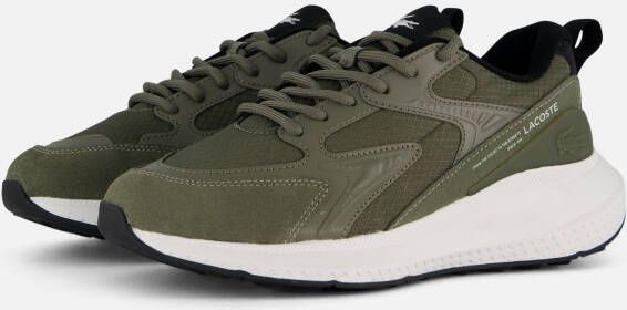 Lacoste L003 Evo Sneakers groen Textiel