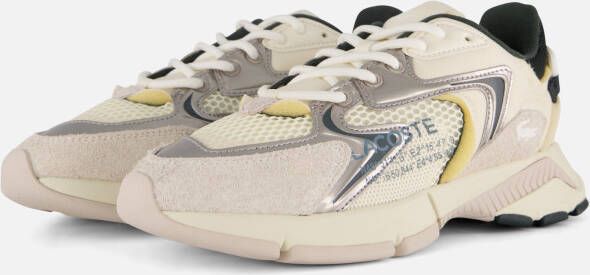Lacoste L003 Neo Sneakers wit Textiel
