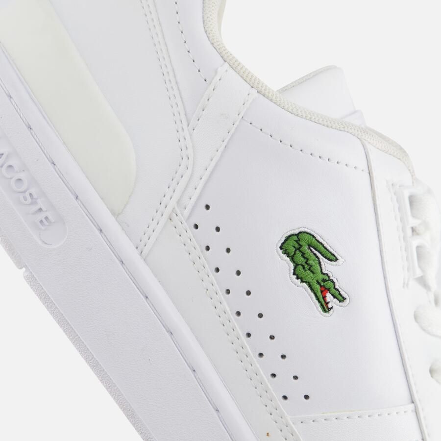 Lacoste Retro-geïnspireerde leren en synthetische sneakers White Heren - Foto 6