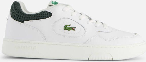 Lacoste Lineset Sneakers wit Imitatieleer