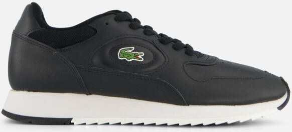 Lacoste Linetrack ZT Sneakers zwart Imitatieleer