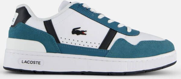 Lacoste T-Clip Sneakers wit Leer