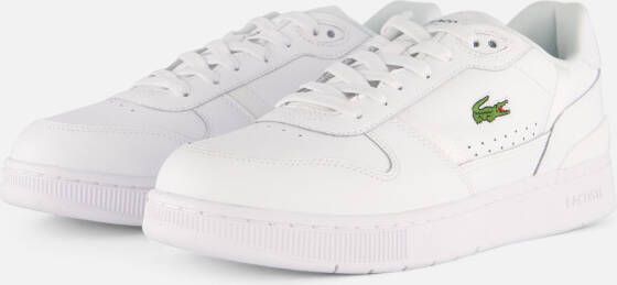 Lacoste T-Clip Sneakers wit Pu