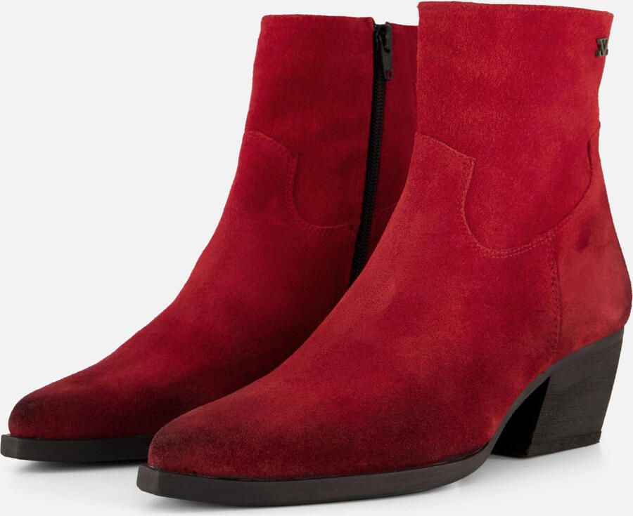 Lazamani Cowboylaarzen rood Leer - Foto 3