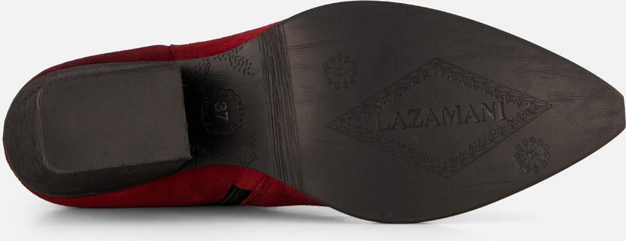 Lazamani Cowboylaarzen rood Leer - Foto 5