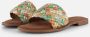 Lazamani Raffia Slippers wit Synthetisch Dames - Thumbnail 1