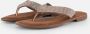 Lazamani Rainbow Slippers zilver Leer Dames - Thumbnail 7