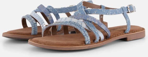 Lazamani Sandalen blauw Synthetisch