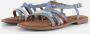 Lazamani Sandalen blauw Synthetisch Dames - Thumbnail 2