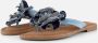 Lazamani Slippers blauw Synthetisch Dames - Thumbnail 1