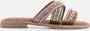 Lazamani Kleurrijke Handgemaakte Zomer Slippers Multicolor Dames - Thumbnail 3