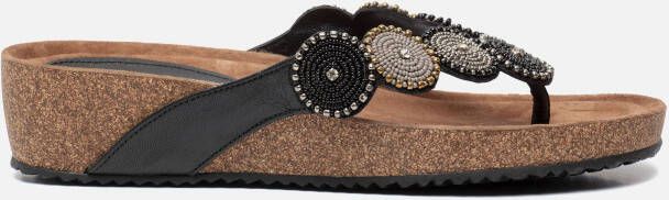 Lazamani 75.455 Teenslippers Dames Black
