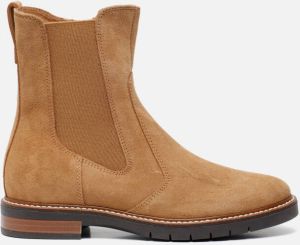 Linea zeta Chelsea boots Cognac Suede 182612 Dames