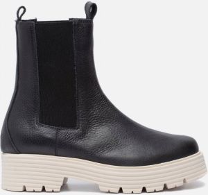 Linea zeta Chelsea boots Zwart Leer 181601 Dames Leer
