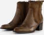 Linea zeta Cowboylaarzen taupe Leer - Thumbnail 1