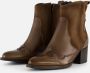 Linea zeta Cowboylaarzen taupe Leer - Thumbnail 2