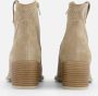 Linea zeta Enkellaarsjes beige Suede - Thumbnail 7