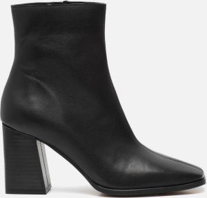 Linea zeta Enkellaarsjes zwart Leer 192614 Dames