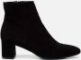 Linea zeta Enkellaarsjes zwart Suede - Thumbnail 1