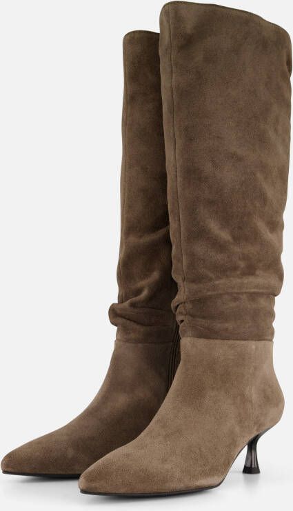Linea Zeta lange laarzen taupe