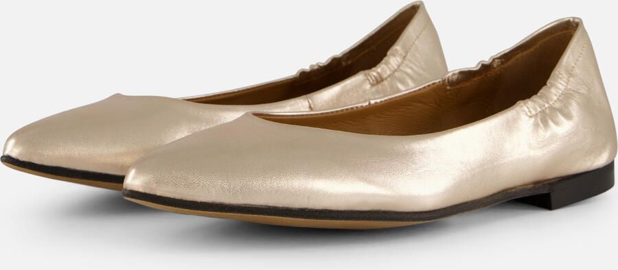 Linea Zeta Ballerina's goud Leer - Foto 4