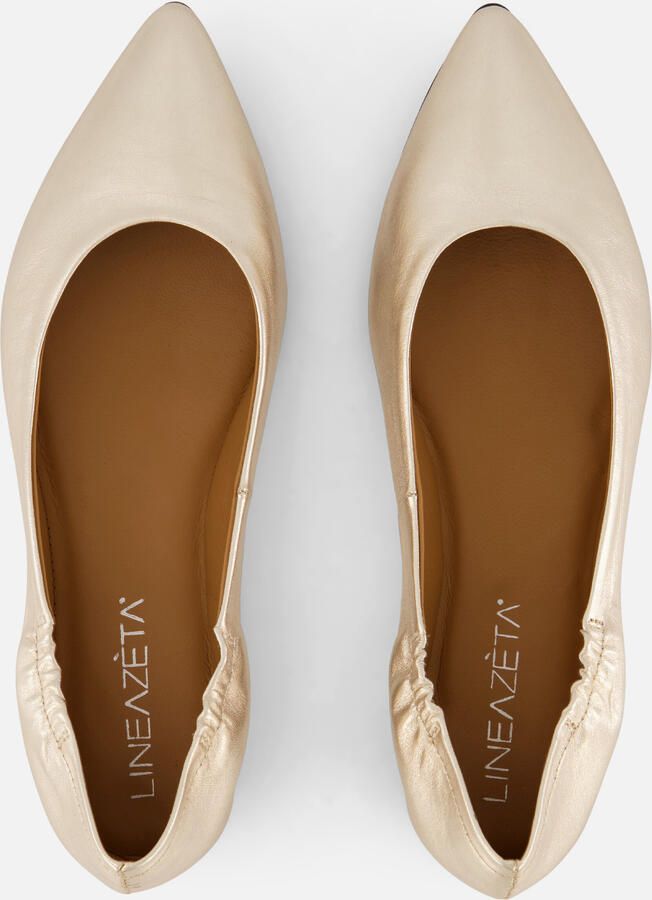 Linea Zeta Ballerina's goud Leer - Foto 2