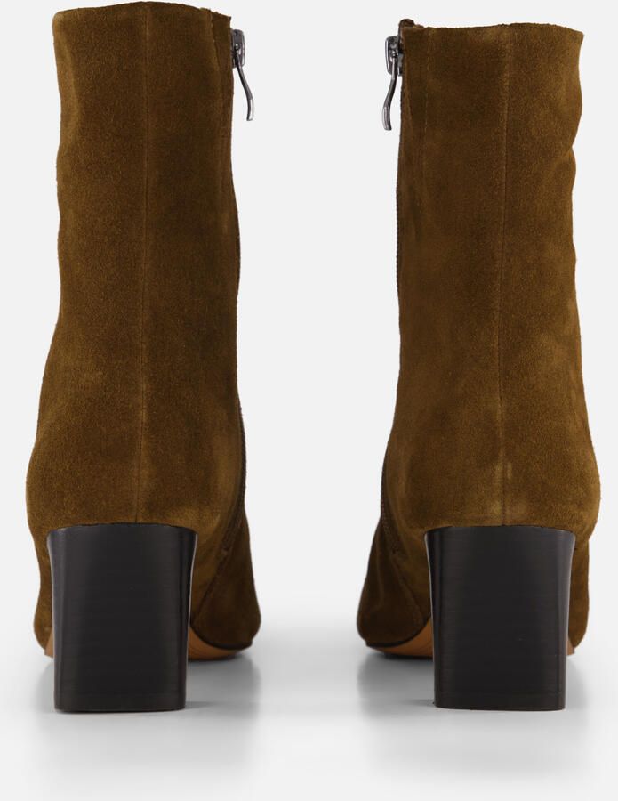 Linea Zeta Enkellaarsjes bruin Suede - Foto 3
