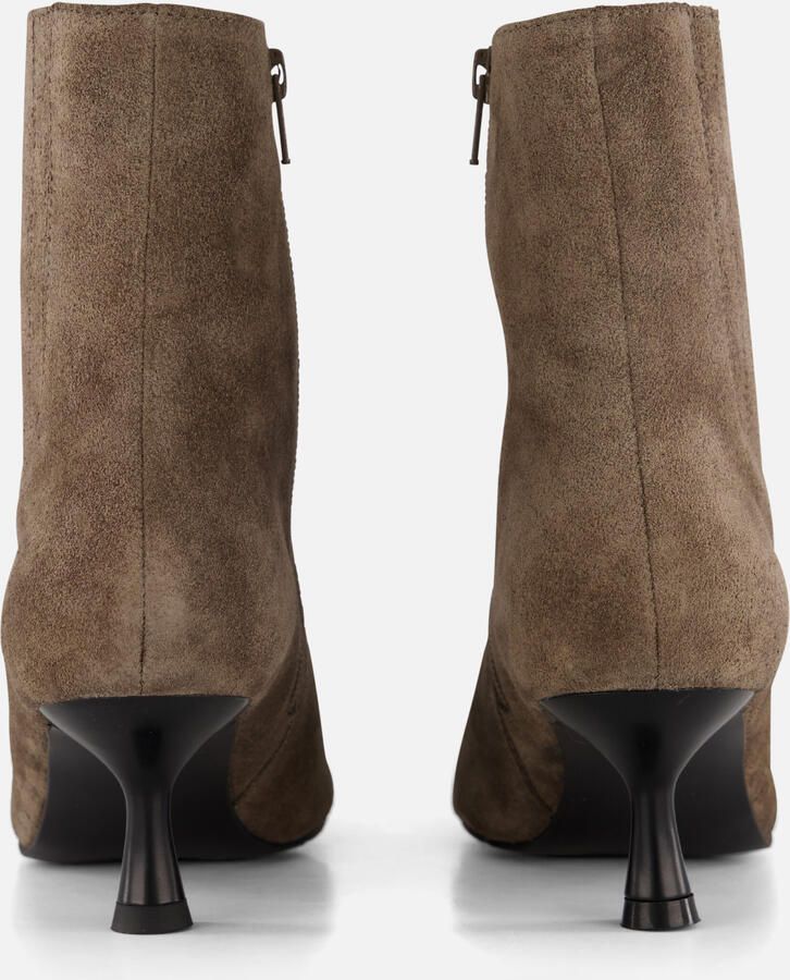 Linea zeta Enkellaarsjes taupe Suede - Foto 2