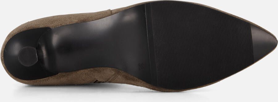 Linea zeta Enkellaarsjes taupe Suede - Foto 4