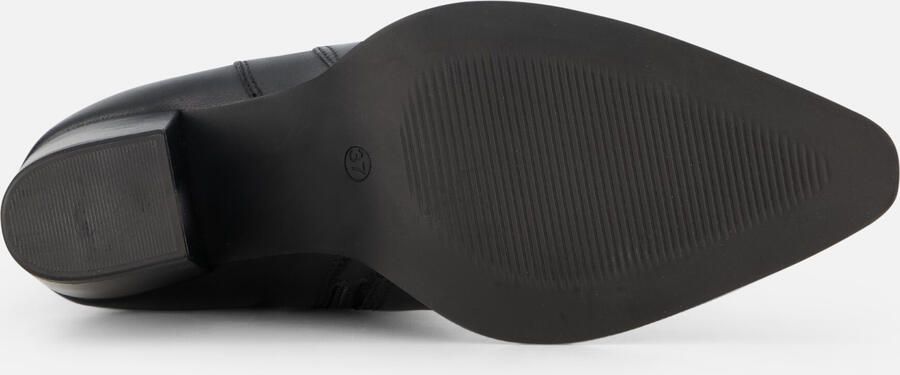Linea zeta enkellaarzen met hak zwart - Foto 4